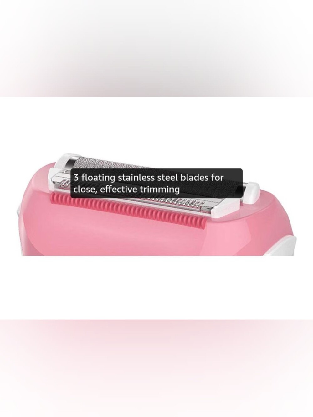 [NIB] Remington Smooth & Silky Wet/Dry Rechargeable Shaver (WDF-4821) Pink - Picture 9 of 10